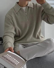 Cesare Half Zip Sweater