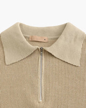Cesare Half Zip Sweater