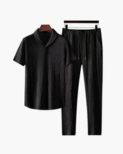 Cotton Polo & Pantalon Suit