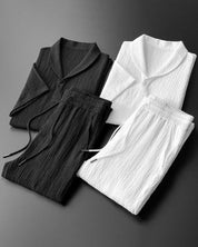 Cotton Polo & Pantalon Suit