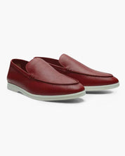 Old Money Cowhide Leather Loafers