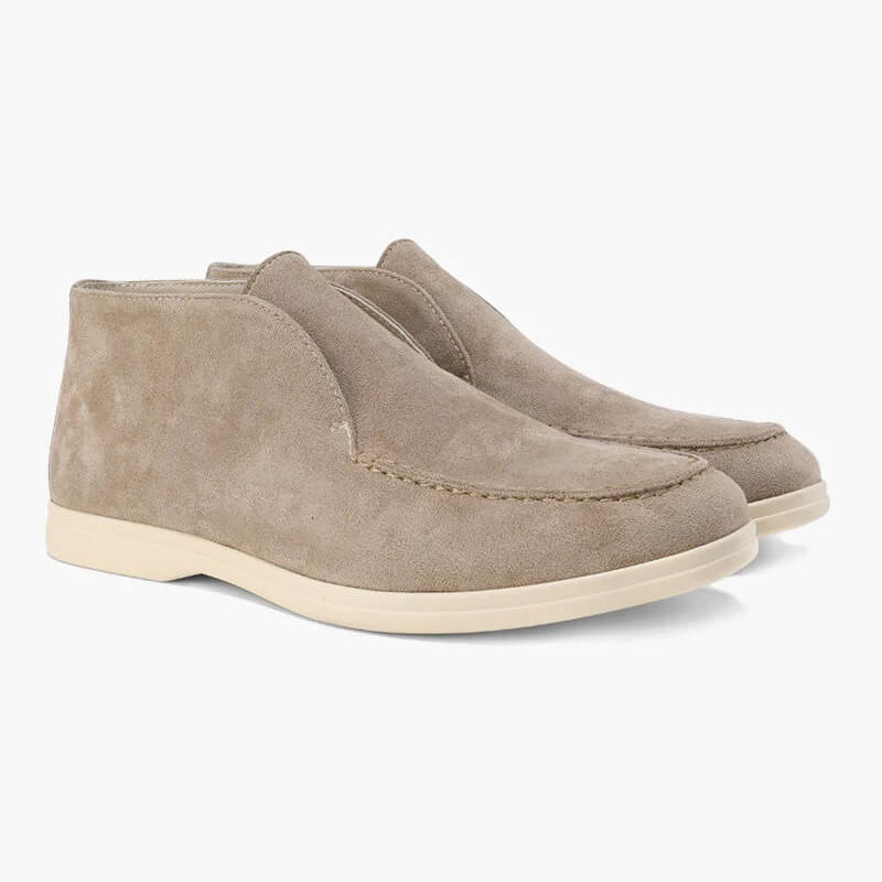 Old Money High Suede Shoes