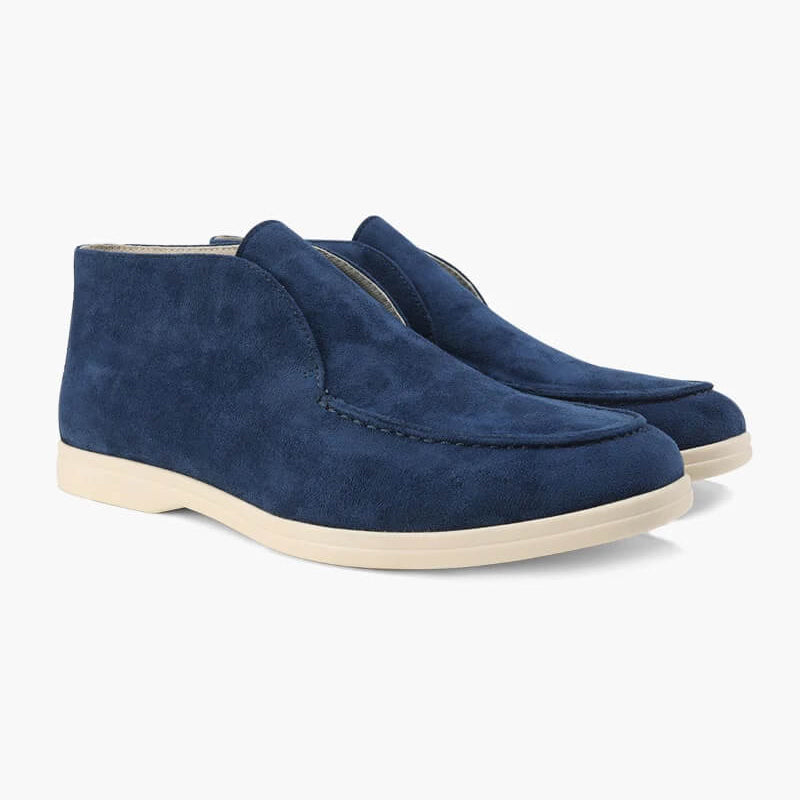 Old Money High Suede Shoes