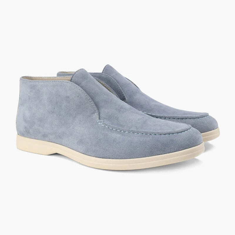 Old Money High Suede Shoes