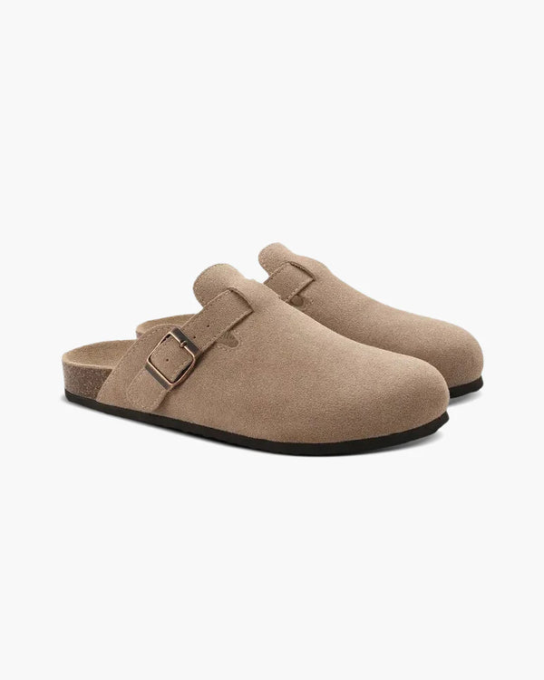 The Suede Clogs