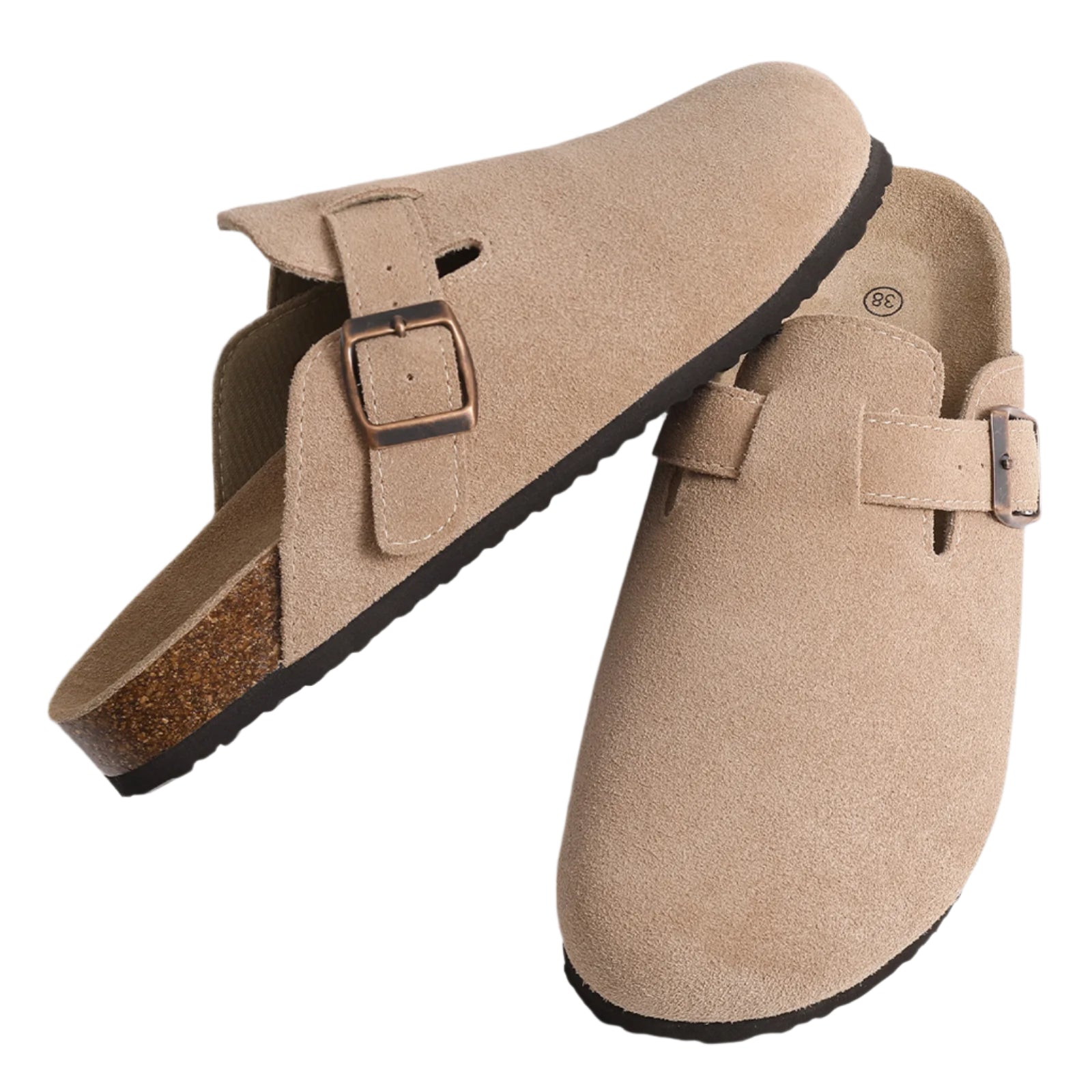 Old Money Suede Clogs
