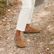 Old Money Suede Clogs