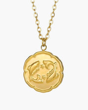 Zodiac Sign Necklace - Gold