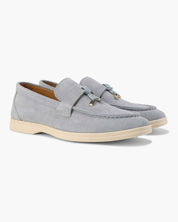 Old Money Suede Lady Loafers