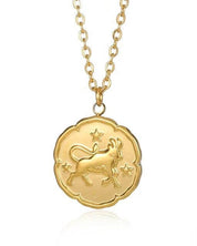 Zodiac Sign Necklace - Gold