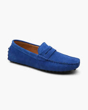 Suede Driver Loafers