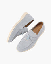 Old Money Suede Lady Loafers