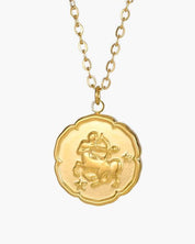 Zodiac Sign Necklace - Gold