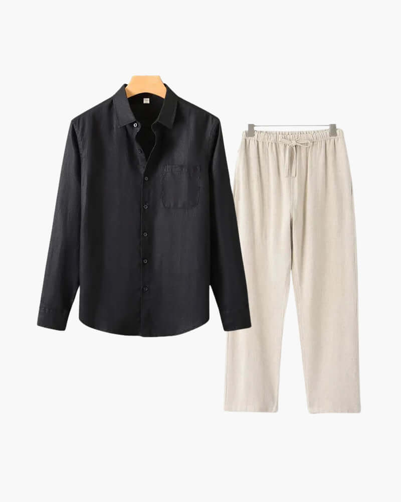 Old Money Linen Combo (Longsleeve)