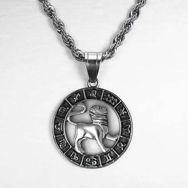 Zodiac Sign Necklace - Silver
